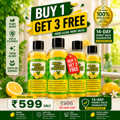 Powerful Multifunctional Cleaner - Buy 1 Get 3 FREE