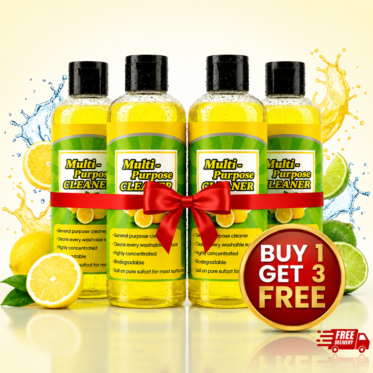 Powerful Multifunctional Cleaner - Buy 1 Get 3 FREE