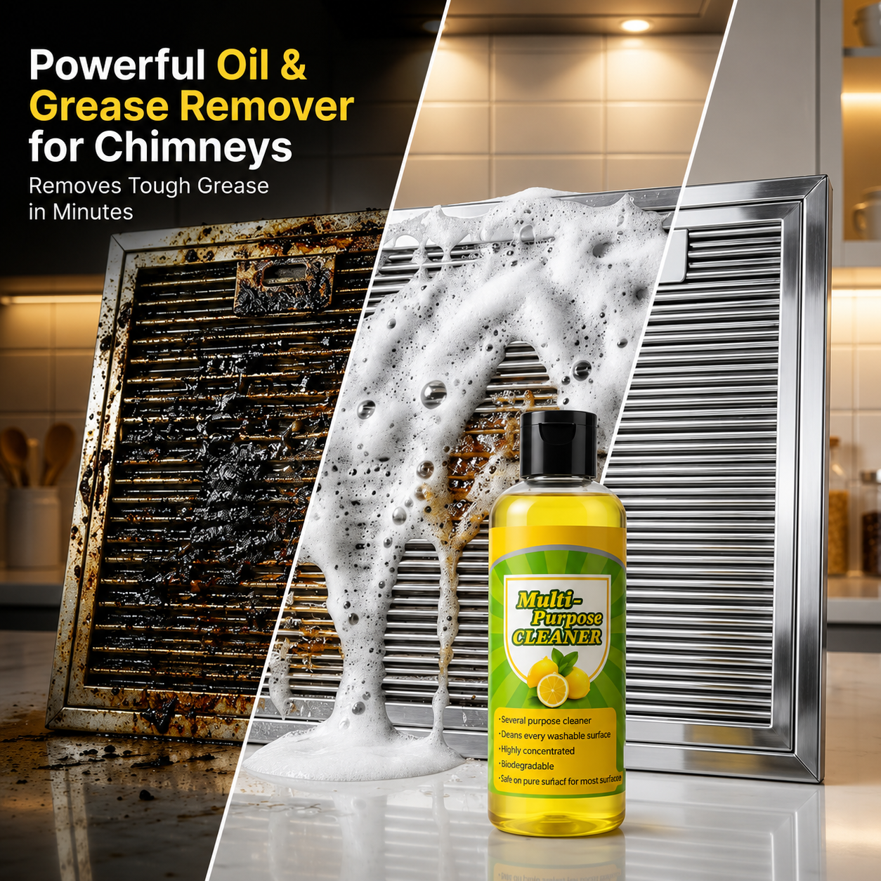 Powerful Multifunctional Cleaner - Buy 1 Get 3 FREE